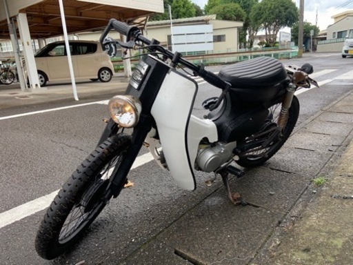 早い方優先！スーパーカブ　4速　キャブ車　エンジン載せ替え110cc 不具合無し　タンデムシート付