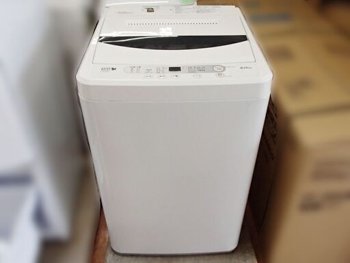 【国内配送】 6.0kg Harbrelax ヤマダ電機 全自動洗濯機 10 2017年製 YWM-T60A1 洗濯機