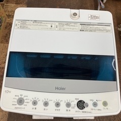 ★【中古品】Haier JW-C45D 洗濯機 2019年製 ハ...