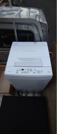 TOSHIBA 2021年式 4.5kg洗濯機 - 生活家電