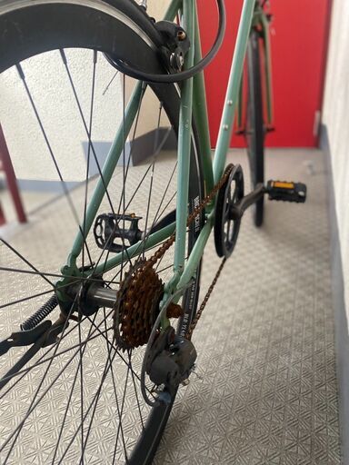 自転車　バックパッカー　WELBY  BACKPACKER  マッドカーキ