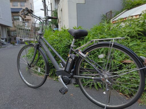 ヤマハ PASCITY 27インチの電動自転車です。 内装8段ギア付きです