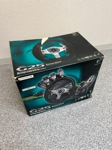 美品] ロジクール G25レーシングホイール ハンコン シフター付 PS3 PC 