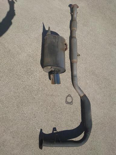 注文 ランサーエボリューションⅤ ノーマルマフラー 