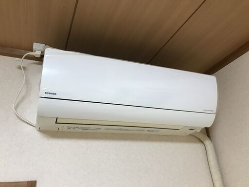 【終了】東芝ルームエアコン 2.5kw（中古）正常稼働品［出品期限8/12］