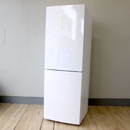 【神奈川pay可】T227) Haier ノンフロン冷凍冷蔵庫 JR-NF340A 340L 2020年製 2ドア 右開き 大容量 スリット式グリップ 冷蔵庫 ハイアール 区っ切り棚冷凍室