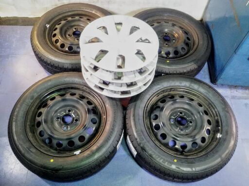 230327-02 BRIDGESTONE NEXTRY ラジアル+ダイハツ純正 【60%OFF