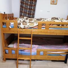 【無料】3段ベッド！スペースの有効活用