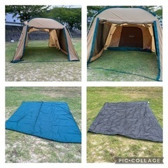 値下げ！コールマン  タフスクリーン2ルームハウス＋インナーシート、グランドシート