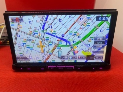 KENWOOD 注文 上級ナビ MDV-535DT フルセグTV 新品バックカメラ付き せ-1 