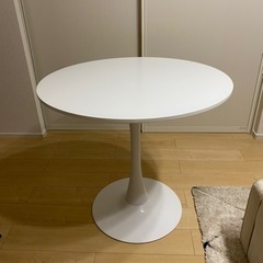 〜値下げ中〜room home 丸テーブル　ホワイト　韓国風