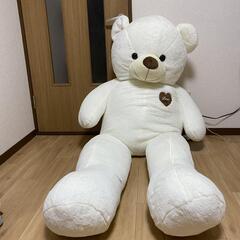 【ネット決済】超巨大160cm熊の人形(美品)