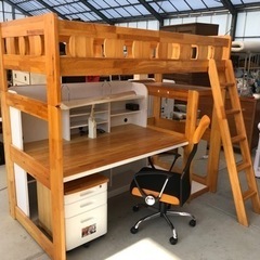 奥本木工 システムベッド/ロフトベッド 