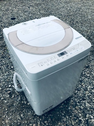 ♦️EJ2123番SHARP全自動電気洗濯機 【2019年製】
