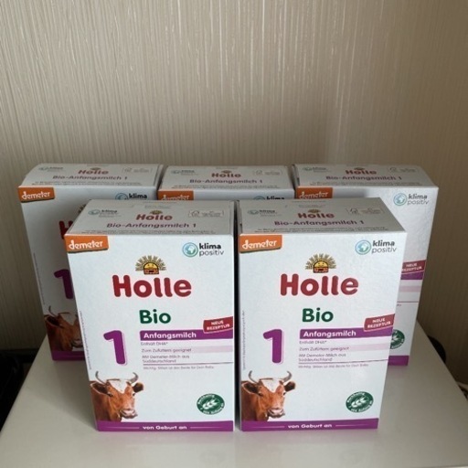 holleホレ オーガニック粉ミルク 赤ちゃん 無添加5箱