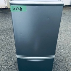 2108番 パナソニック✨ノンフロン冷凍冷蔵庫✨NR-B142W...