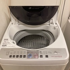 2009年製 シャープ 全自動電気洗濯機 ES-FG60J-H