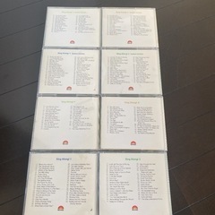 DWE シングアロング DVD & CD & 絵本セット！　2010年購入