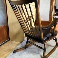 アンティーク家具】東洋ファニチャーロッキングチェア