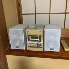 MD CD カセット　ミニコンポ　CMT-M333NT