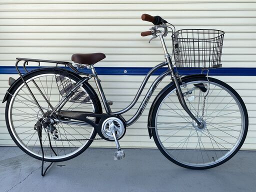 リサイクル自転車(2207-002)　ファミリーサイクル　２７インチ