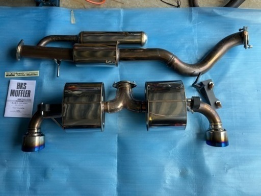 (お取引中)美品！HKS SUPER TURBO MUFFLER GRヤリス用