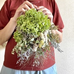 アナベル紫陽花　スワッグpg アナベル紫陽花 スワッグpg