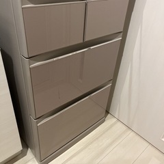 MITSUBISHI三菱　冷蔵庫　5ドア　多機能　シャンパンゴールド色