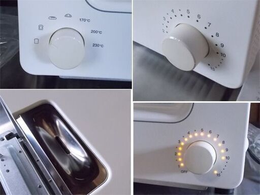 BALMUDA The Toaster K01E-WS 2020年製 白 ホワイト オーブン 