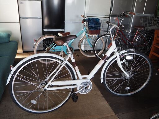 ◆オシャレ サイクル new standerd bicycle アルミフレーム 27インチ 美品◆