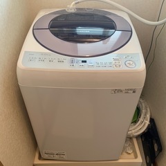 【決定済】全自動洗濯機SHARP ES-GV8D-S