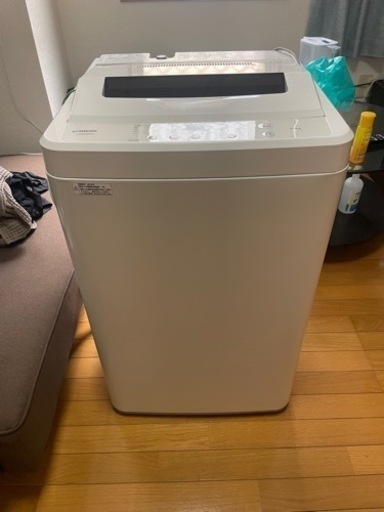 全自動洗濯機　MAXZEN JW60WP01WH 2019年モデル