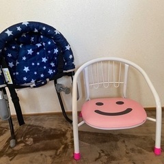 幼児用椅子など3点