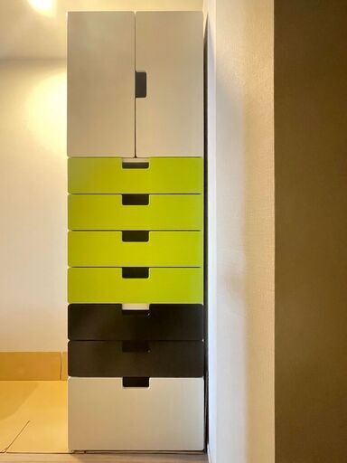 IKEA(イケア) STUVA タンス棚とクローゼットのセット