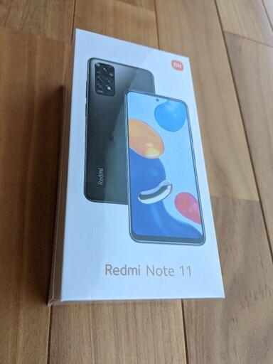 【新品未開封】Redmi Note 11 トワイライトブルー SIMフリー 4GB RAM/64GB ROM