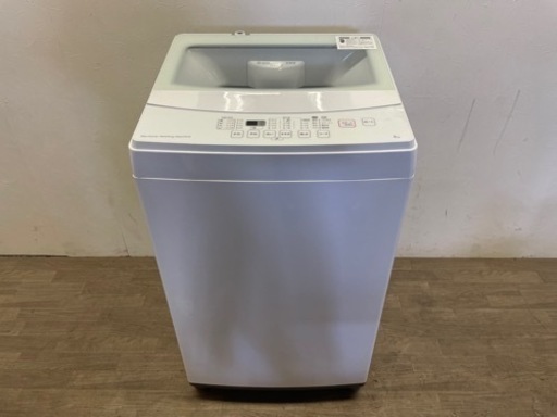080700 ニトリ2019年製　6.0kg洗濯機