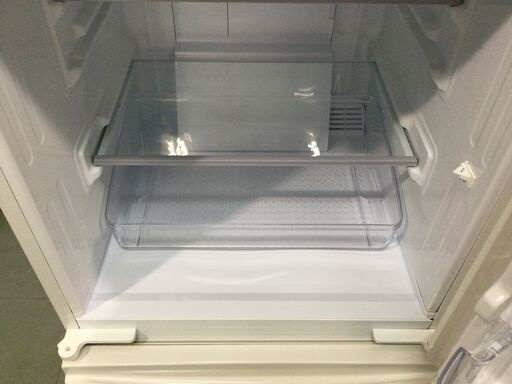 （1/28受渡済）JT5011【SHARP/シャープ 2ドア冷蔵庫】美品 2019年製 SJ-D14E-W 137L 家電 キッチン 冷蔵冷凍庫