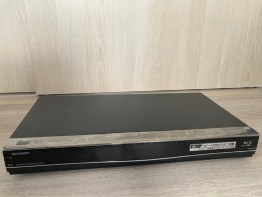 【SHARP】ブルーレイディスクレコーダー　BD-T1500