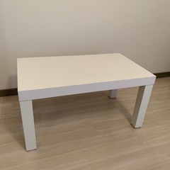 決定いたしました　IKEA テーブル　白