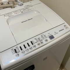 2019年美品　日立　シャワーウォッシュ　全自動電気洗濯機　NW...