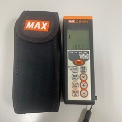 【ヒビあり】レーザ距離計 測定器 収納カバー付き（MAX …