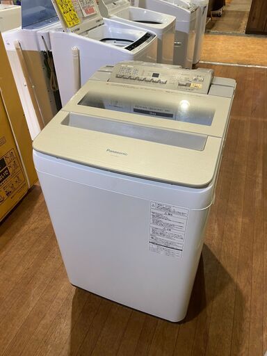 【愛品館市原店】Panasonic 2016年製 8.0Kg洗濯機 NA-FA80H3 【愛市I4S030534-104】