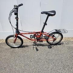 ダホン　折り畳み自転車　