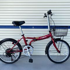 リサイクル自転車(2204-019)　ミニサイクル(折り畳み式)...