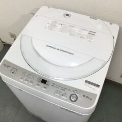 JT5018【SHARP/シャープ 6.0㎏洗濯機】美品 201...