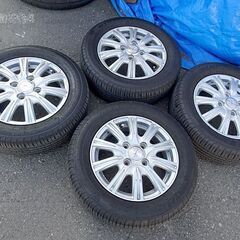 タイヤ＆ホイール 4本セット 165/65R13 13×4J+45 バリ溝 2020/