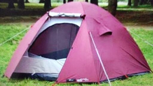 ドーム型テント3~4人用（中古品） 中古】キャプテンスタッグ CSスリー