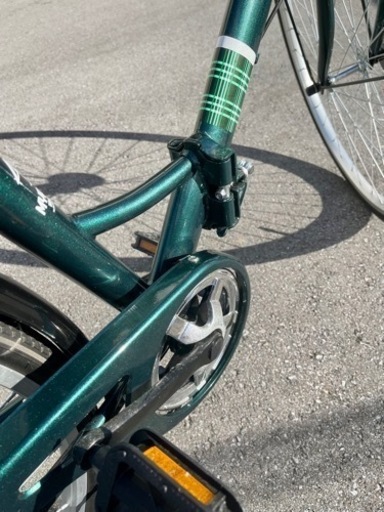 ［引き渡し限定］Ville 折りたたみ自転車 六段階変速付き 引き渡し予定者決定 折り畳みもできる6段変速シティサイクル 引き渡し