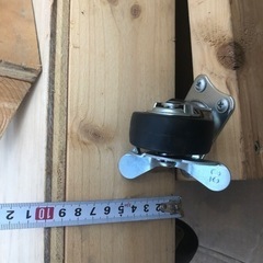 DIY WOOD…台キャスター付き数量3台一部タイヤ止め機能付き‼️