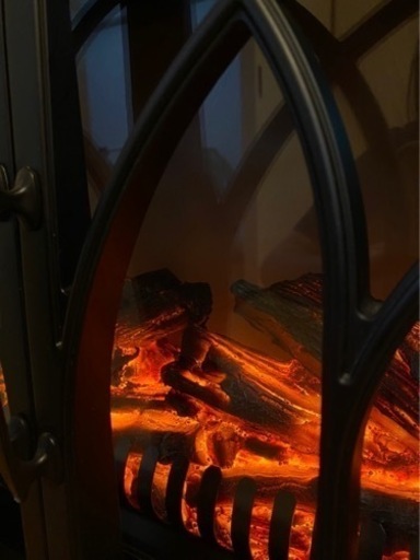 ワイド暖炉ファンヒーター　2017年製　ニトリ
